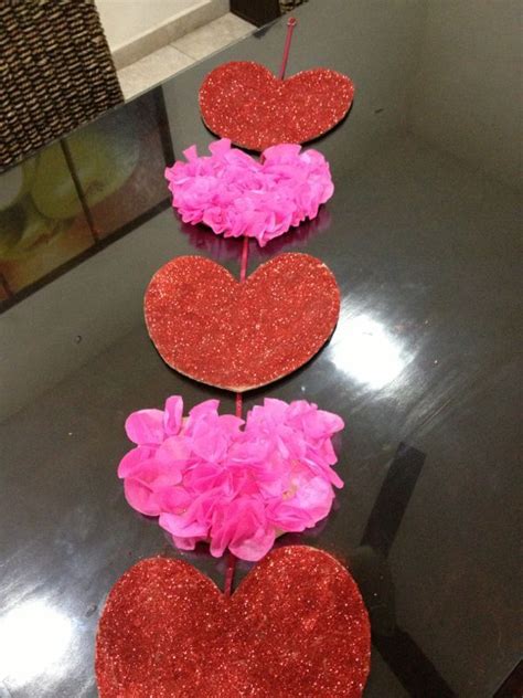 manualidades con papel china para san valentin